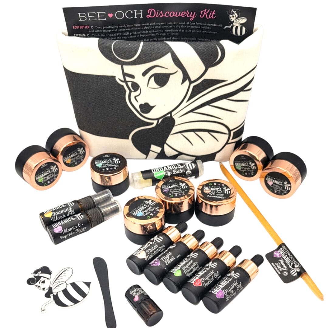 NEW! BEE-OCH Organics 19-Piece Discovery Kit to Healthy Skin